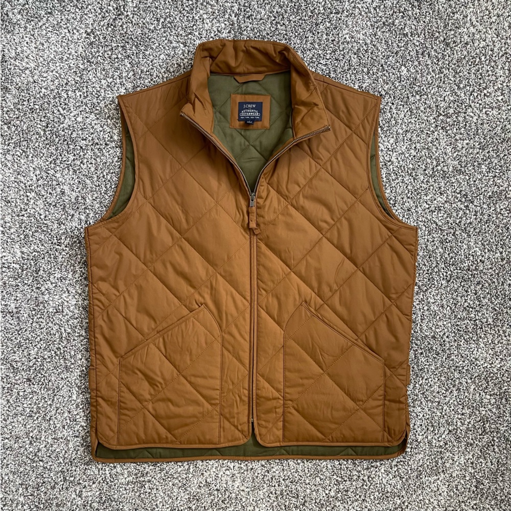 J Crew Men’s Quilted Vest